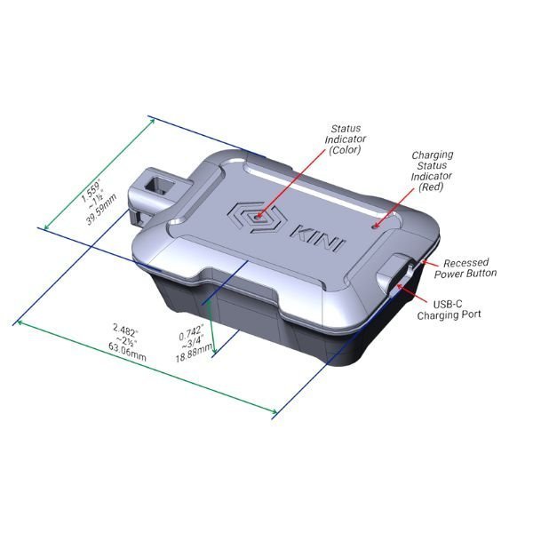 Kini: Wireless Motion Sensor with Realtime SMS Alerts - Kinisium LLC