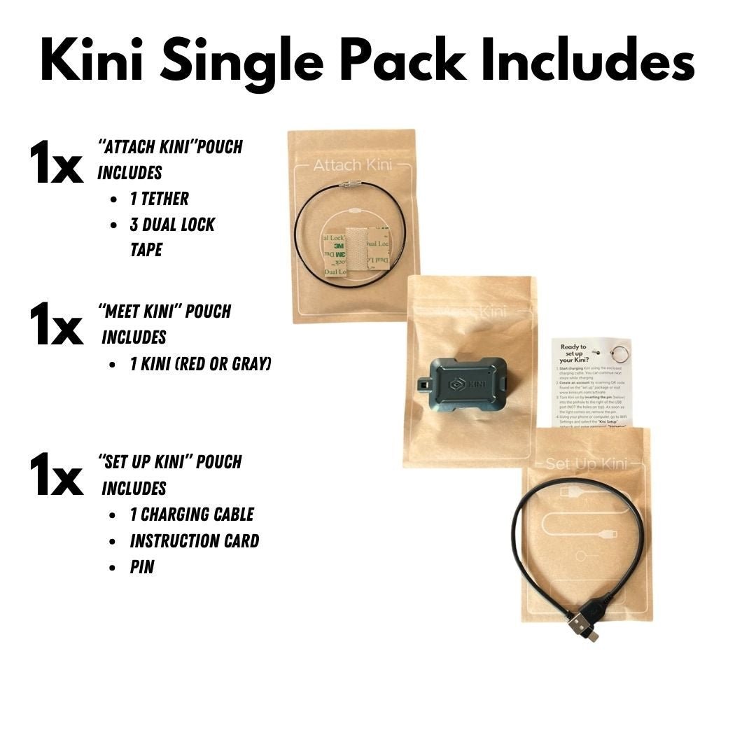 Kini Wireless Motion Sensor in packaging